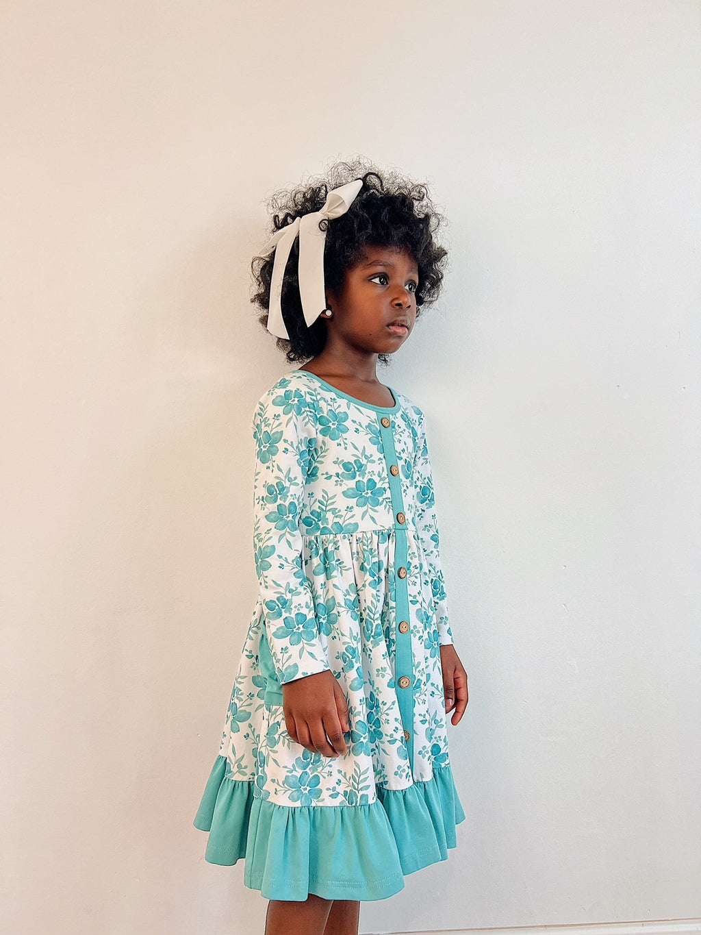 Winter Floral Annie Dress