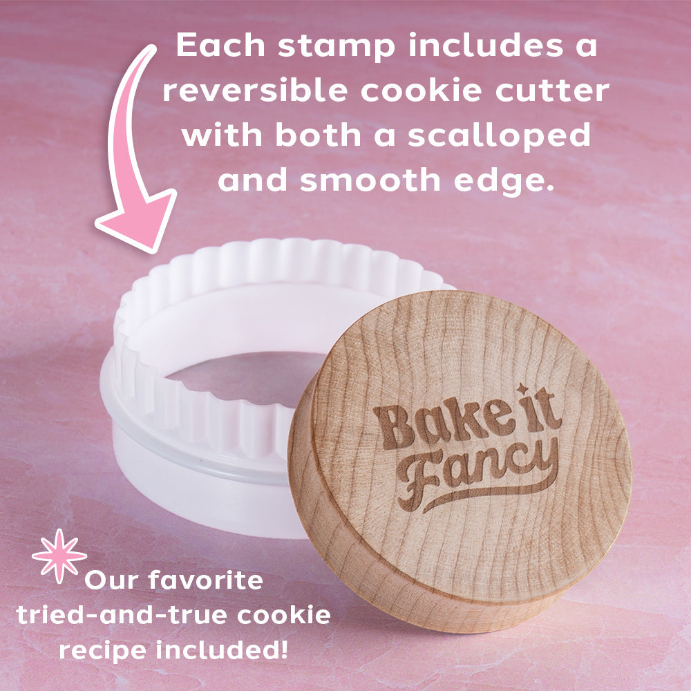 Embossed Easter Cookie Stamp - Happy Easter