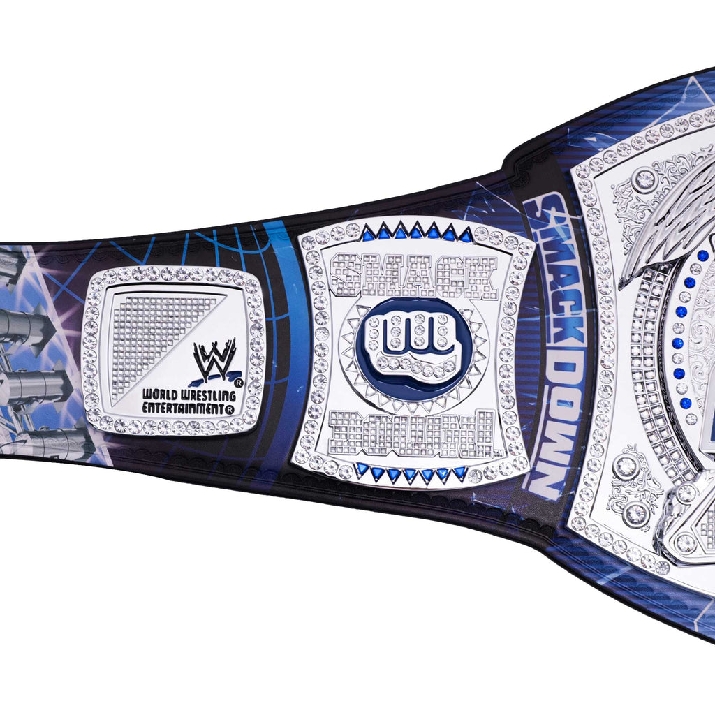 WWE SmackDown 25 Years Special Edition Spinner Replica Title Belt