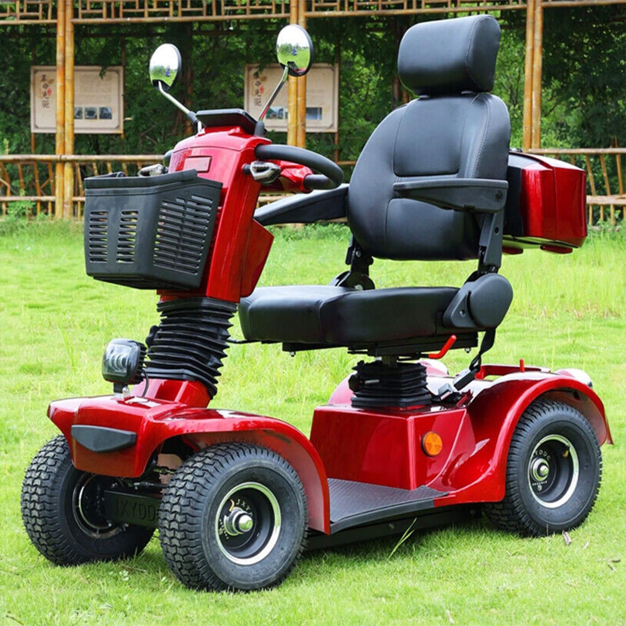 Zvg 4-Wheel Heavy-Duty 500W 48V20AH Electric All-Terrain Mobility Scooter (SAK93647)