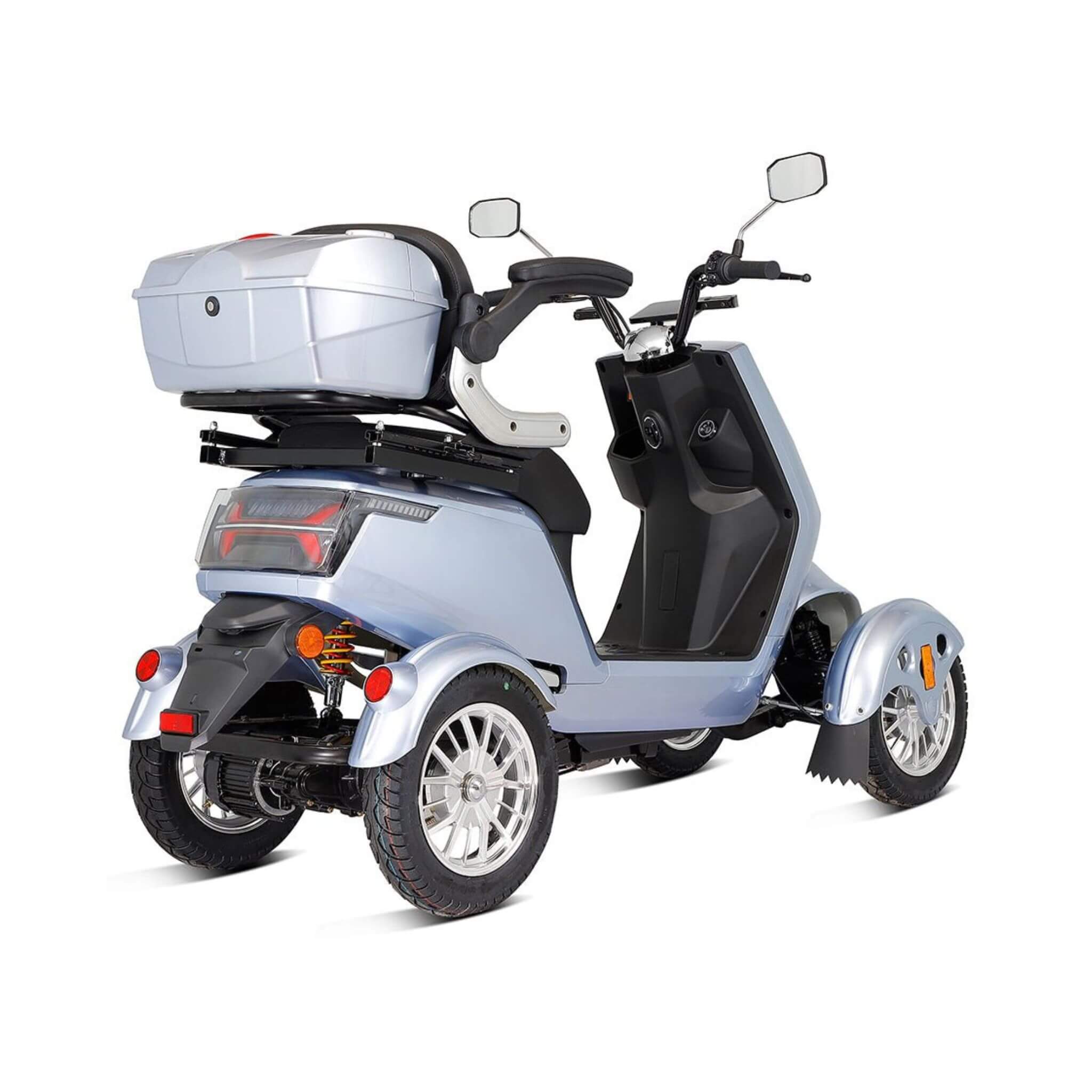 Zvg Heavy-Duty 1000W 60V20AH Four Wheel All-Terrain Travel Mobility Scooter, 440LBS (SAK97245)