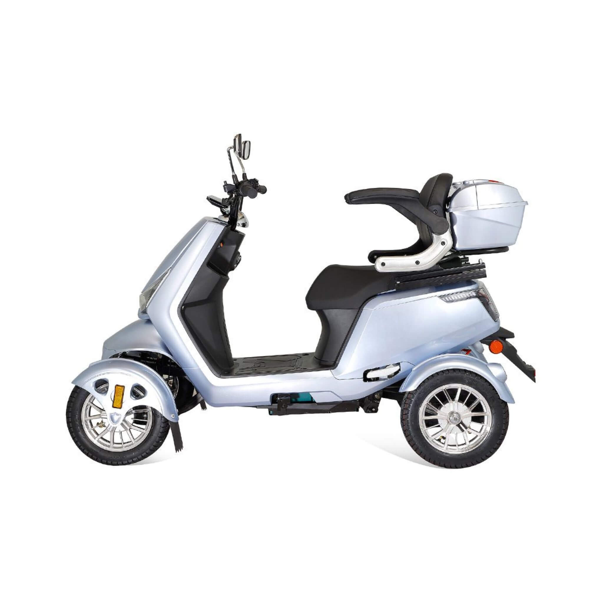 Zvg Heavy-Duty 1000W 60V20AH Four Wheel All-Terrain Travel Mobility Scooter, 440LBS (SAK97245)